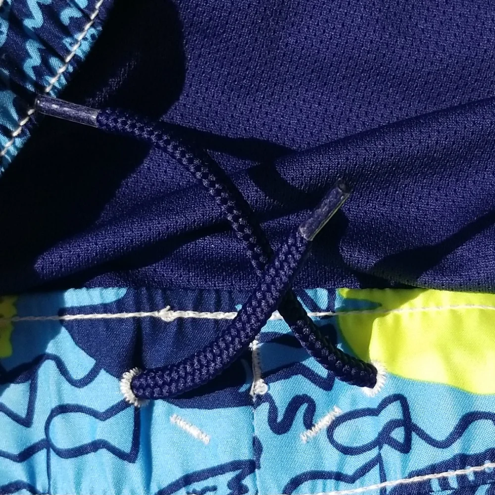Gap Blue fish swim trucks size 12